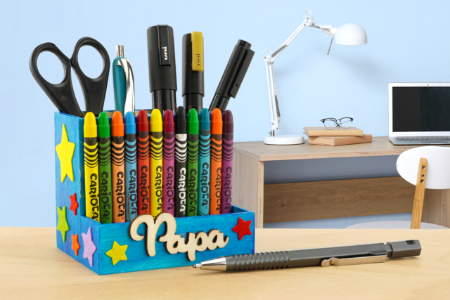 Pot à crayons "Papa" - Pots à crayons, cache-pots - 10doigts.fr