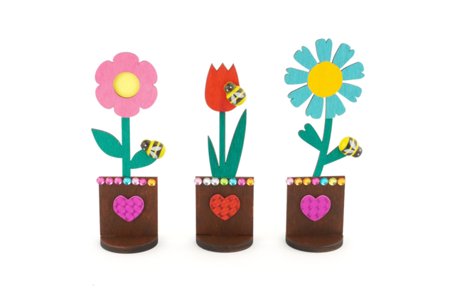 Pot de fleurs a customiser - Home Déco - 10doigts.fr
