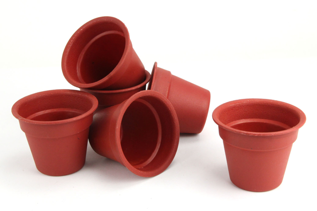 pot terre cuite terracota - Plastique Opaque - 10doigts.fr