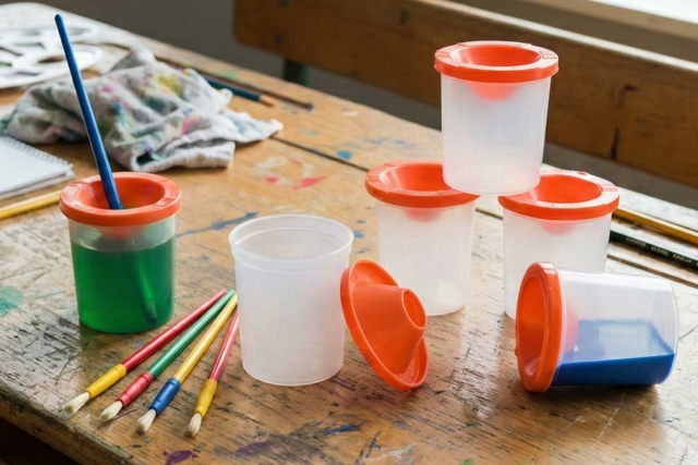 pots antiverse écolier - Palettes et rangements - 10doigts.fr