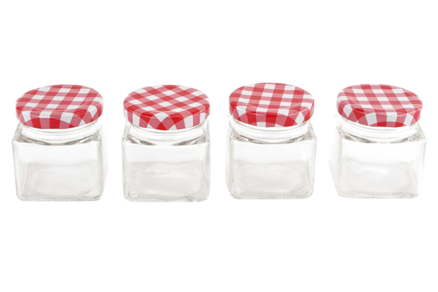 pots de confiture en verre - Supports en Verre - 10doigts.fr