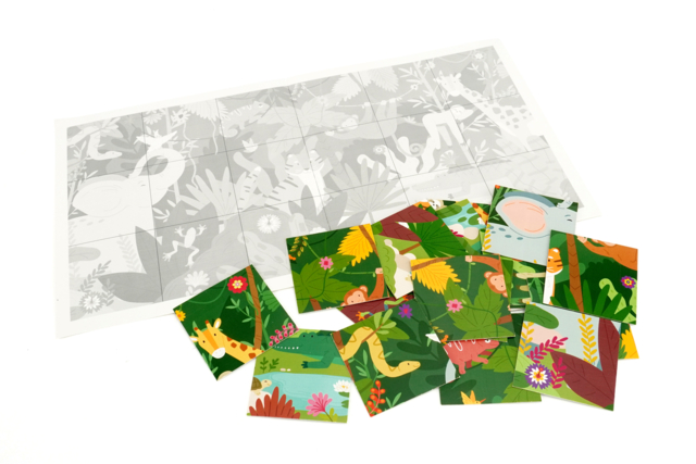 puzzle jungle - Puzzles - 10doigts.fr