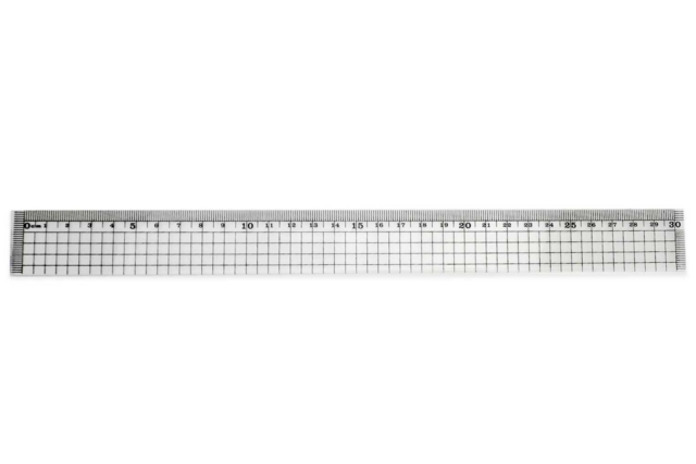 règle de traçage transparente - Cutters, massicot - 10doigts.fr