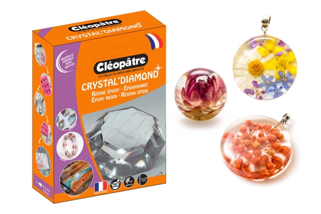 Résine d'inclusion cléopatre - Résine - Modelage et moulage - 10doigts.fr