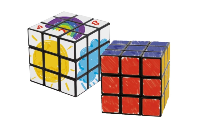 ribik's cube blanc - Jeux de société à fabriquer et à personnaliser - 10doigts.fr