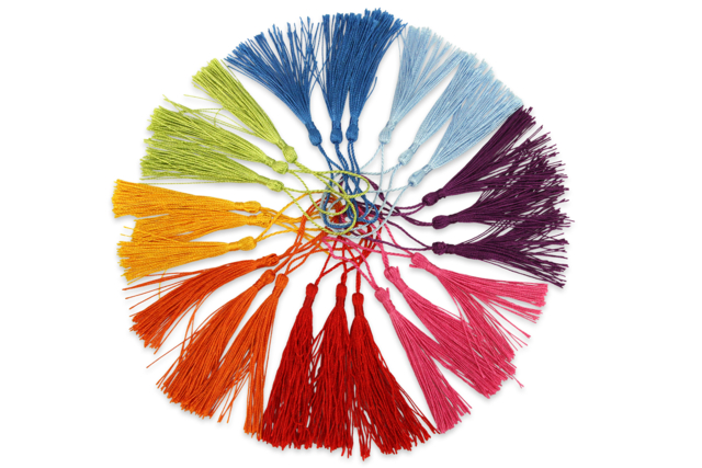 ronde pompons - Pompons pour bricolage créatif - 10doigts.fr