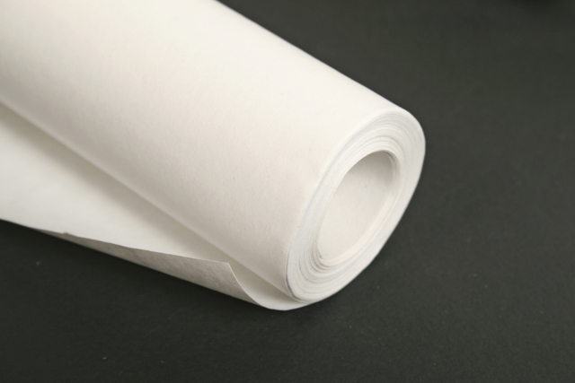 Rouleau de kraft blanc : 10 x 1 m - 60 gr/m2 - Papier kraft et liège - 10doigts.fr