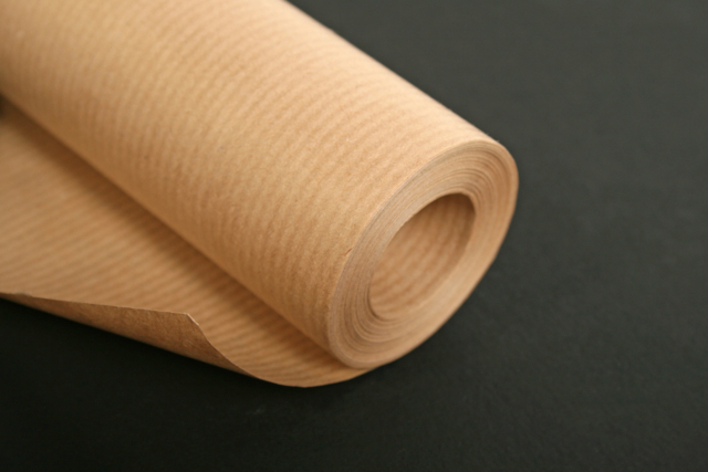 rouleau kraft - Papier kraft et liège - 10doigts.fr