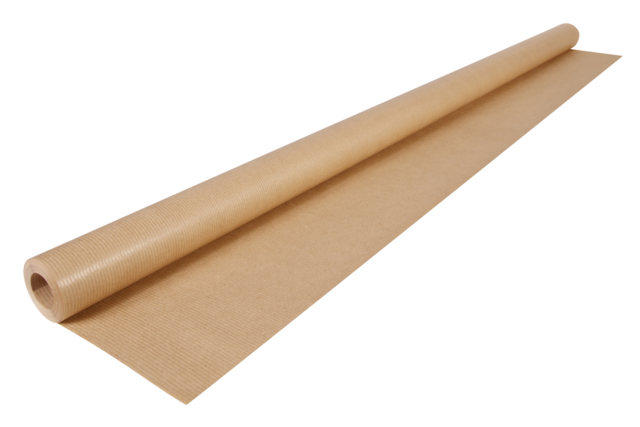 rouleau  kraft brun naturel - Papier kraft et liège - 10doigts.fr