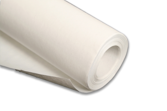 Rouleau papier dessin blanc 25 m - Papiers dessin - 10doigts.fr