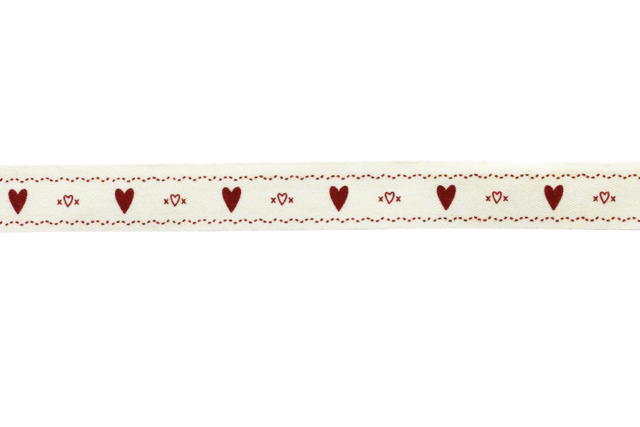 ruban coeur - Rubans - 10doigts.fr