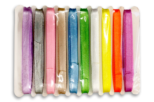 ruban satin coloré - Nœuds et rubans pour toutes vos créations - 10doigts.fr