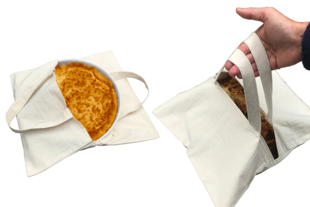 sac à tarte - Coton, lin - Textiles - 10doigts.fr