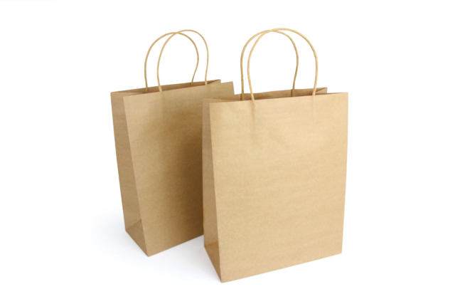 sac papier  - Papier kraft et liège - 10doigts.fr