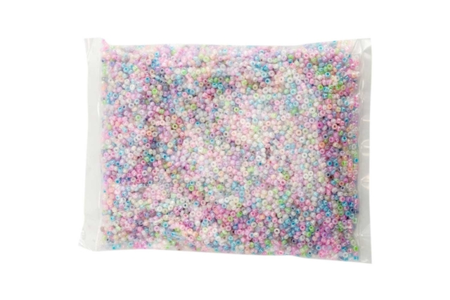 Sachet de perles de rocaille nacrées - Perles Rocaille - 10doigts.fr