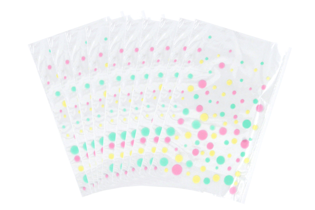 sachets crustal à pois - Papiers cadeaux et sacs - 10doigts.fr