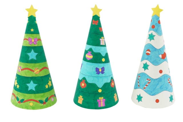 Sapin Noel activite enfant - Supports de Noël - 10doigts.fr