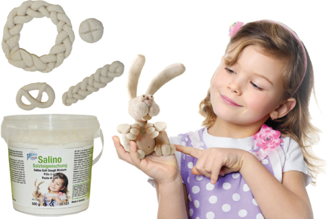 Seau de 1 kg de pâte à sel - Pâte à sel - 10doigts.fr