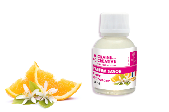 Senteur pour savon Fleur d'oranger - 27 ml - Colorants et senteurs - 10doigts.fr