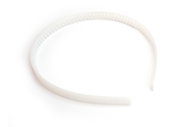 serre tête couleur blenc transparent - Bijoux de cheveux - Supports pour Bijoux - 10doigts.fr