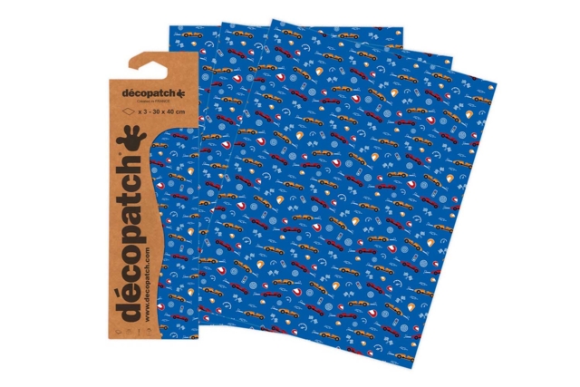 Set de 3 feuilles Décopatch N° 908 - Papiers Décopatch - 10doigts.fr