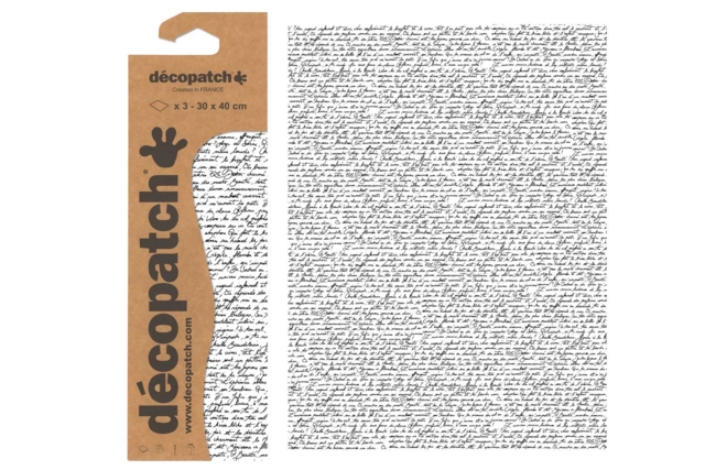Set de 3 feuilles Décopatch N°771 - Papiers Décopatch - 10doigts.fr
