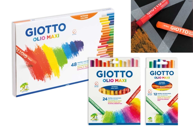 set de pastel à l'huile giotto - Pastels et fusains : l'art de la couleur et du contraste - 10doigts.fr