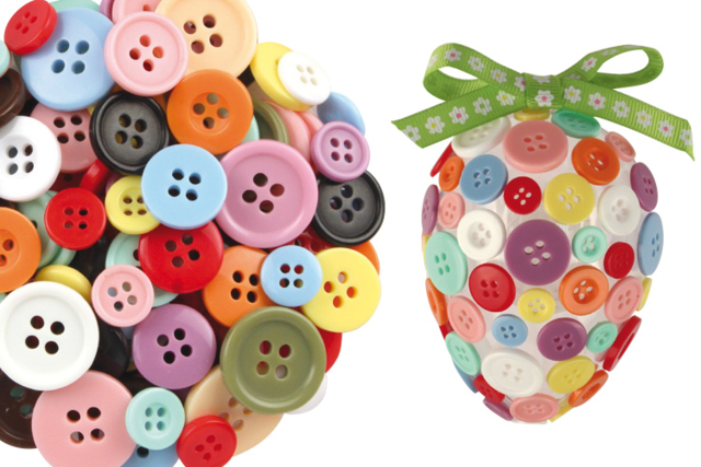 Set d'environ 300 boutons ronds en plastique, ø et couleurs assortis - Boutons fantaisie et décoratifs pour tous vos DIY - 10doigts.fr