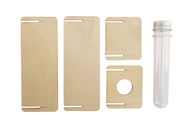 Soliflore en bois à personnaliser - nouveau modèle à monter - Home Déco - 10doigts.fr