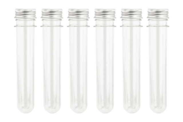 soliflore en plastique tube - Plastique Transparent - 10doigts.fr