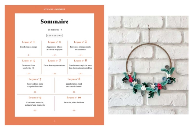 sommaire livre crochet - Crochet - 10doigts.fr
