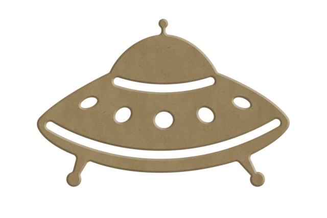 soucoupe volante en bois - Formes en bois à décorer - 10doigts.fr