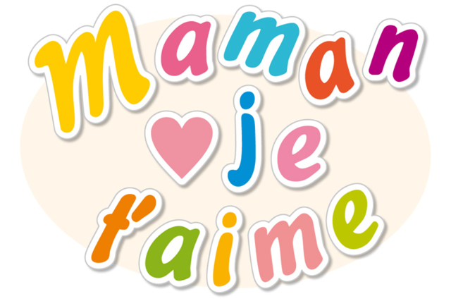 Stickers lettres de "Maman je t'aime" et "Papa je t'aime" - Gommettes Fête des parents : personnaliser vos cadeaux avec amour - 10doigts.fr