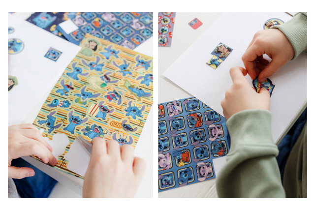 stickers stitch gommettes - Stickers fantaisies : personnalisez toutes vos créations - 10doigts.fr
