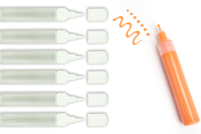 stylo peinture 3d - Accessoires de collage et outils pour vernis-collage - 10doigts.fr