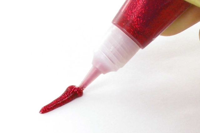 Stylos colle 3D à paillettes - 6 pièces - Colles effet 3D - 10doigts.fr