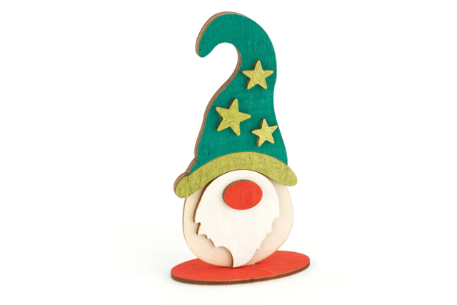 Support Noel a Decorer - Décorations de Noël en bois à décorer - 10doigts.fr