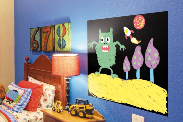 tableau ardoise noir - Craies, tableaux et ardoises : l'espace de toutes les expressions - 10doigts.fr