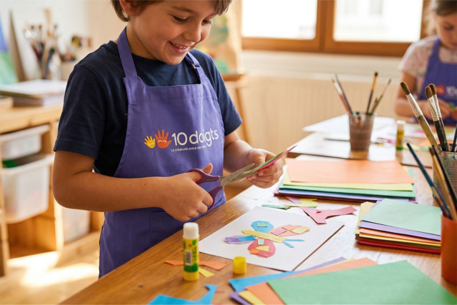 Tablier 10doigts enfant - Tabliers et protections - 10doigts.fr