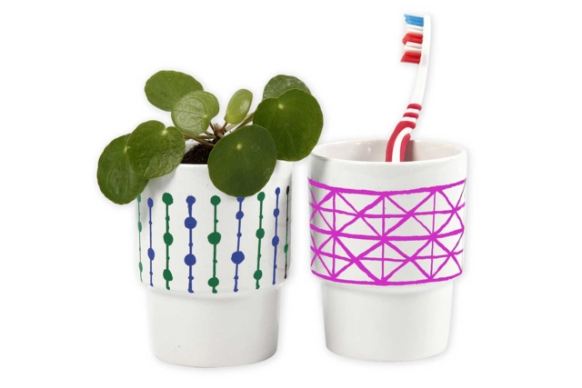 tasse en faience - Supports en céramique à décorer - 10doigts.fr