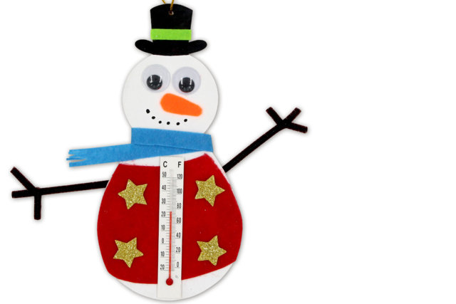 thermomètre noël - Kits créatifs de Noël pour les enfants - 10doigts.fr