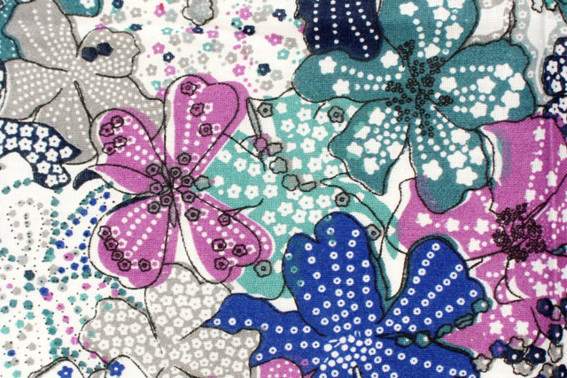 tissu violet - Coupons de tissus - 10doigts.fr