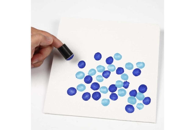 toampn à doigts peinture - Tampons mousse, éponges - 10doigts.fr