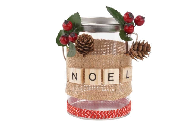 toile de jute noël - Toile de jute - Textiles - 10doigts.fr