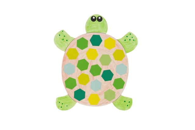 tortue gommettes - Kits créatifs avec gommettes : le plein d’idées pour les petits artistes - 10doigts.fr
