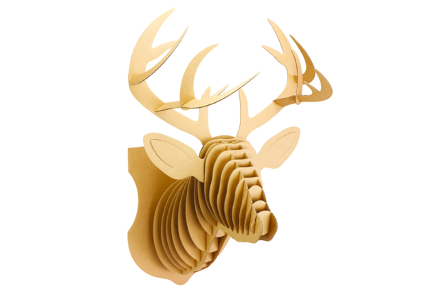 trophée cerf - Décors en carton - 10doigts.fr