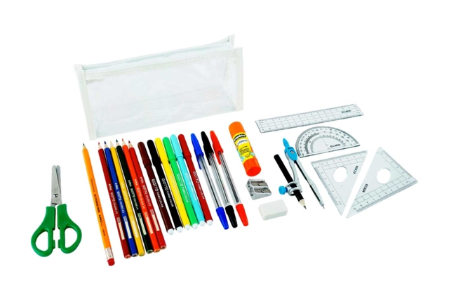 Trousse d’écolier garnie  - Indispensables Créatifs pour l'École - 10doigts.fr