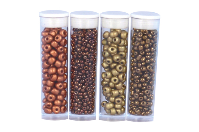 Tube de rocailles - Perles Rocaille - 10doigts.fr