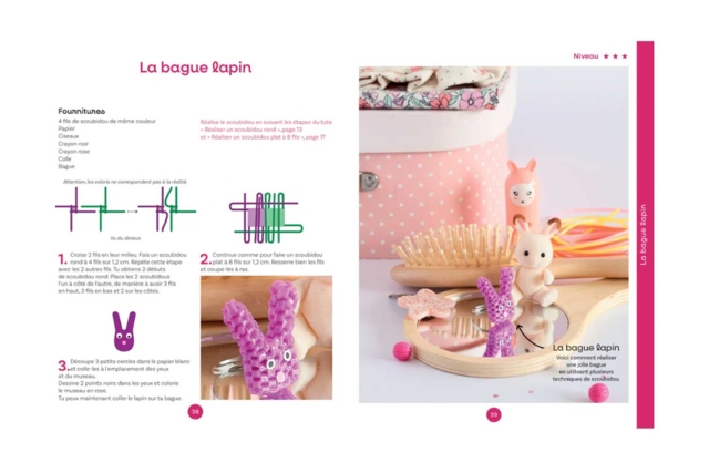 tuto scoubidous bague - Scoubidous - 10doigts.fr