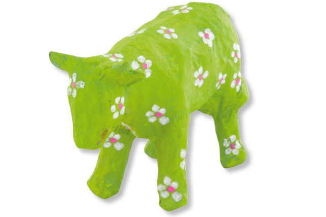 vache en carton - Animaux en carton - 10doigts.fr